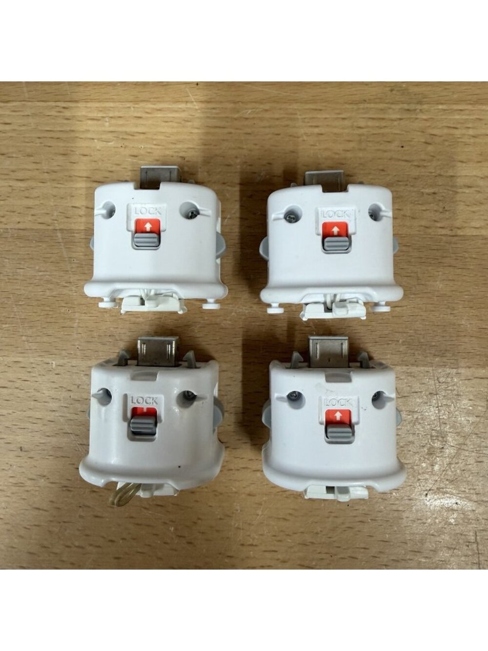 4PC For Wii Motion Plus Sensor Adapter Attachment Nintendo Wii /Wii U Controller